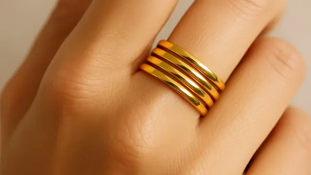 Model Cincin Emas Mewah Tapi Murah/Ilustrasi gambar oleh AI