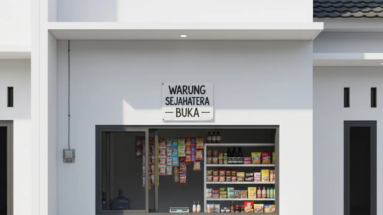 Desain Warung Sembako