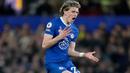 Pemain Chelsea Conor Gallagher bereaksi saat melawan Fulham pada pertandingan sepak bola Liga Inggris di Stadion Stamford Bridge, London, Inggris, 3 Februari 2023. Chelsea ditahan imbang Fulham 0-0. (AP Photo/Kirsty Wigglesworth)