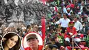 Sara Wijianto melihat makhluk gaib berwujud pasukan kerajaan zaman dahulu ikut pawai rakyat bersama Jokowi. Menurut Suhu Naga makhluk gaib itu adalah leluhur tanah Jawa (Istimewa)