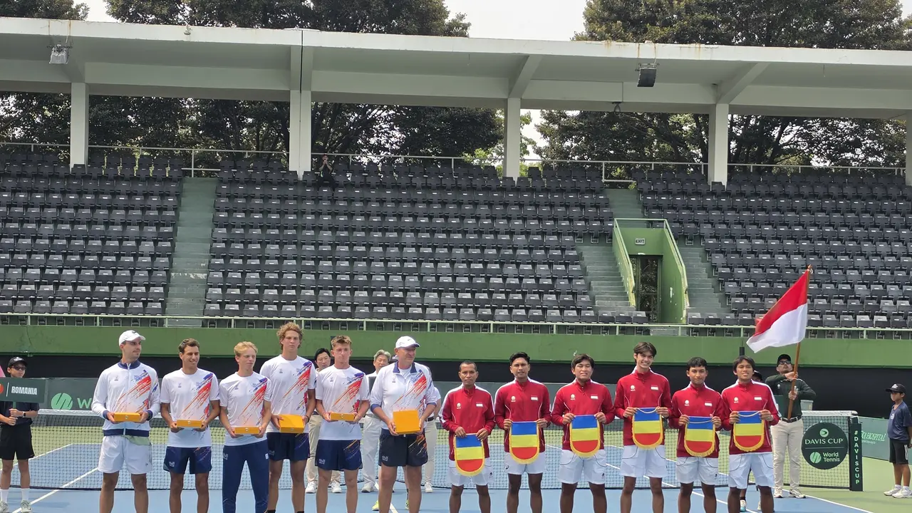 Duel Indonesia vs Rumania di ajang Piala Davis 2026