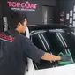 Coating kaca untuk menghilangkan jamur. (Topcoat)