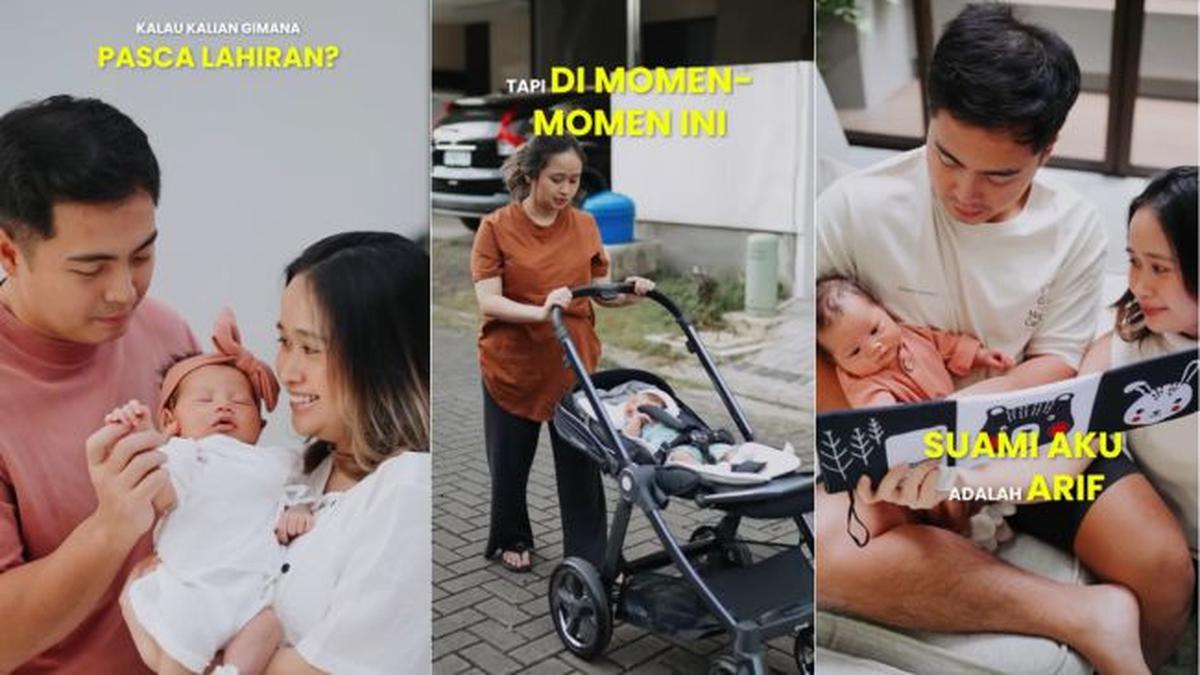 Pasca Lahiran Anak Pertama, Curhat Haru Gritte Agatha Berbagai Pengalamannya Menjadi Orang Tua Muda