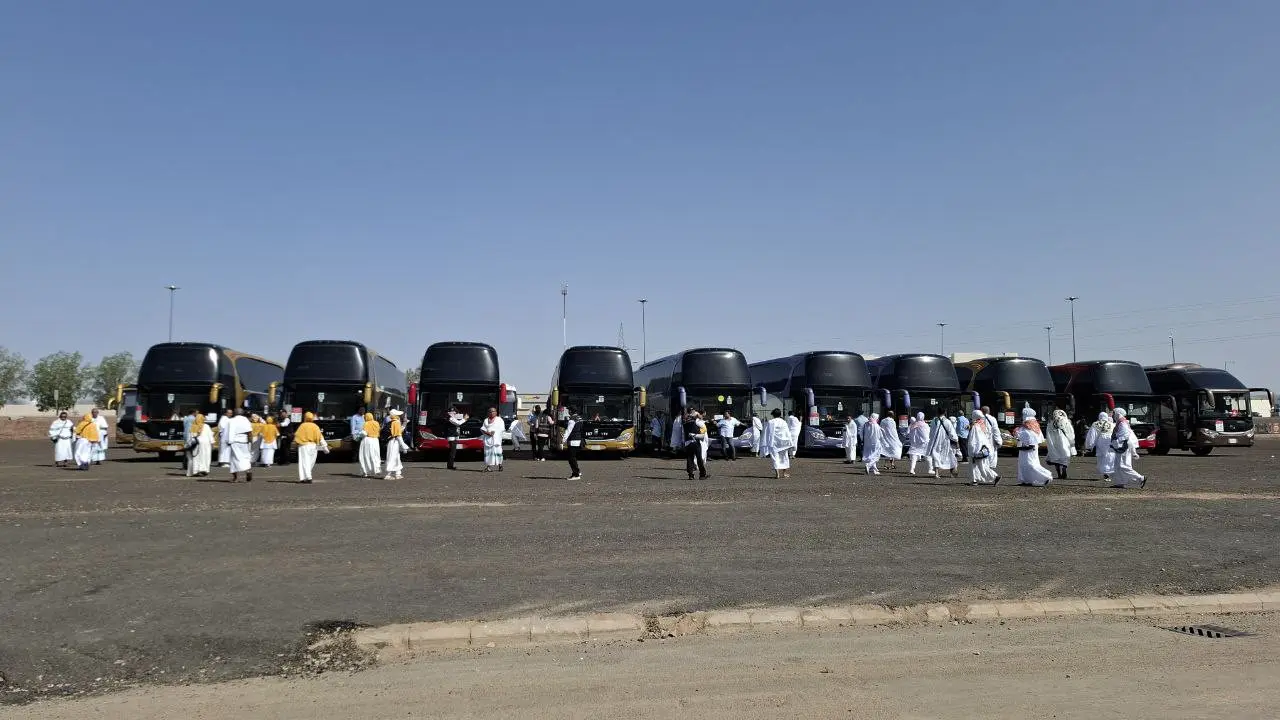 Persiapan Pemberangkatan Jemaah Haji dari Madinah ke Makkah