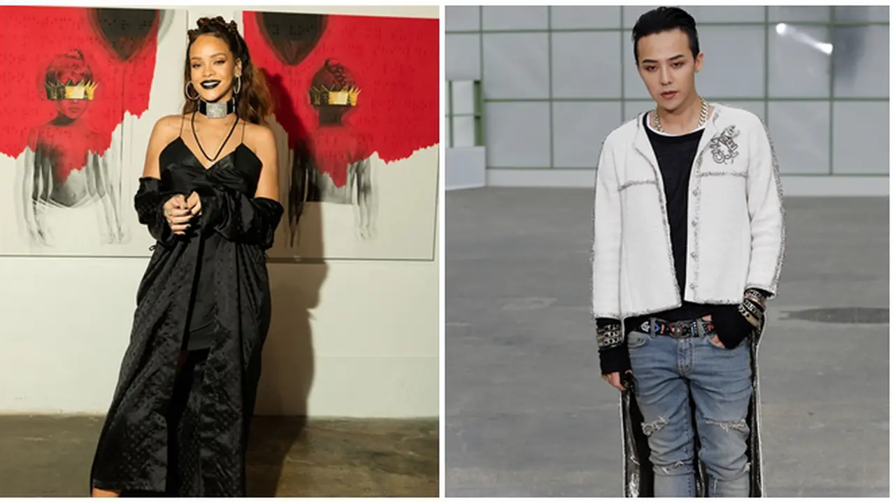 [Bintang] Rihanna dan G-Dragon BigBang