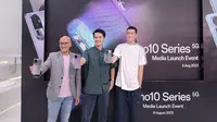 Oppo Reno10 Series 5G Resmi Dirilis di Indonesia, Kamera Telefoto Jadi Fitur Unggulan. (Liputan6.com/ Giovani Dio Prasasti)