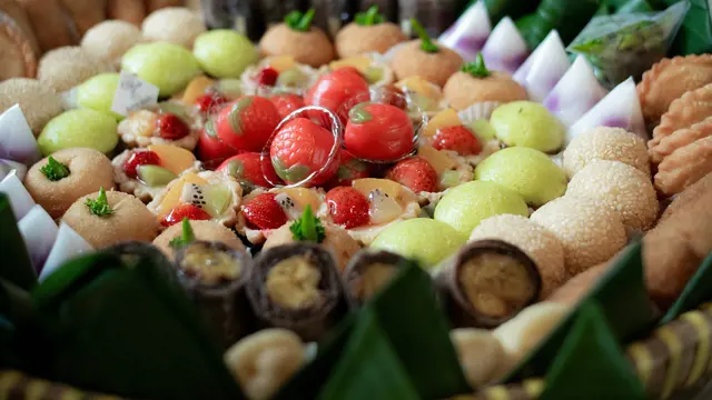 Ilustrasi Kue Basah dan Kue Kering