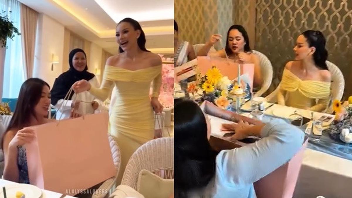 6 Potret Suvenir Mewah Alyssa Daguise untuk Bridesmaids, Catokan Dyson hingga SK-II