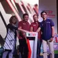 Pembukaan The NextDev Academy oleh Dirut Telkomsel Ririek Adriansyah (kedua kiri) di Jakarta, Jumat (14/7/2017). Liputan6.com/ Agustin Setyo Wardani