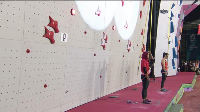 Saksikan Full Match Panjat Tebing putri, ASIAN Games 2018 babak penyisihan antara Indonesia melawan China di Vidio.com pada 23 Agustus 2018.