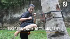 Berkat aksi supernya, Chintya Candranaya, dijuluki Wonder Woman-nya Indonesia.