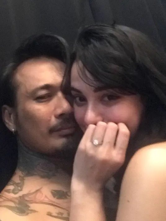 Nora Alexandra dan Jerinx (Instagram/ncdpapl)