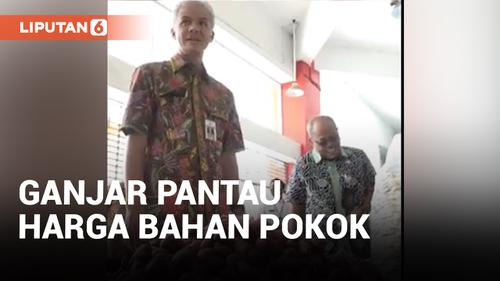 VIDEO: Lakukan Operasi Pasar, Ganjar Pranowo Pantau Harga Bahan Pokok Jelang Lebaran