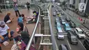 Sebelumnya, rencana pembatasan usia kendaraan sudah lama bergulir, bahkan sejak Basuki Tjahaja Purnama menjabat sebagai gubernur. Ketika itu, rencananya kendaraan di atas 10 tahun bakal dilarang beroperasi di Jakarta. (Liputan6.com/Angga Yuniar)