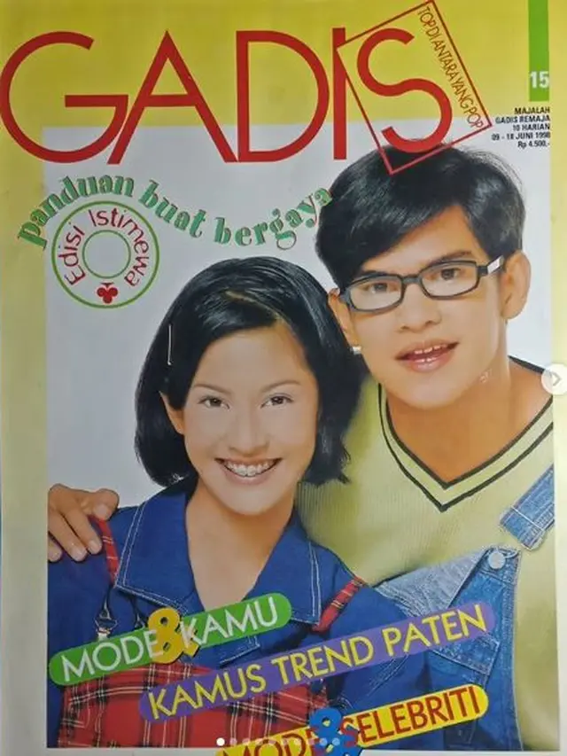 Ultah ke-40 Tahun, Ini 6 Potret Lawas Dian Sastro saat Jadi Model Majalah Jadul