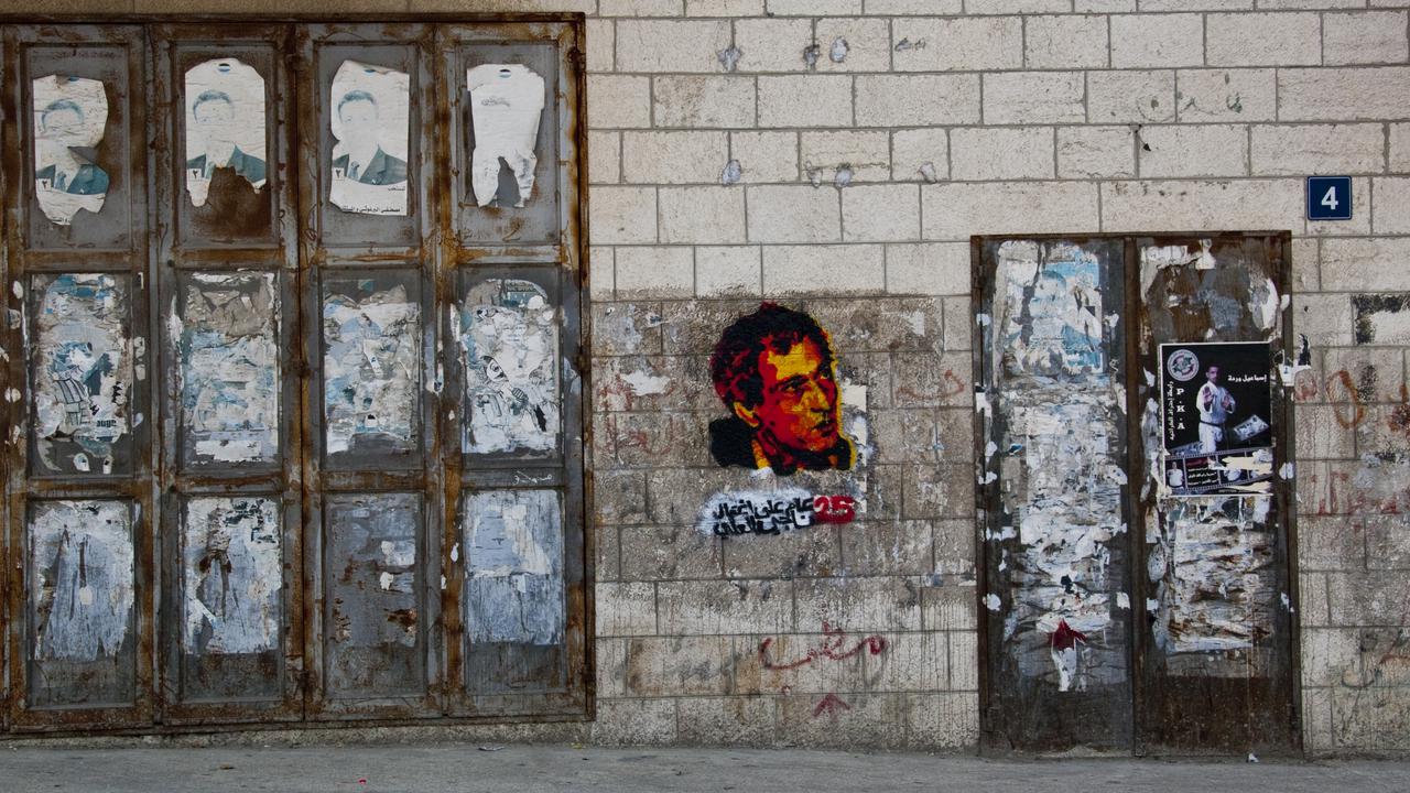 Gambar grafiti Naji Salim al-Ali