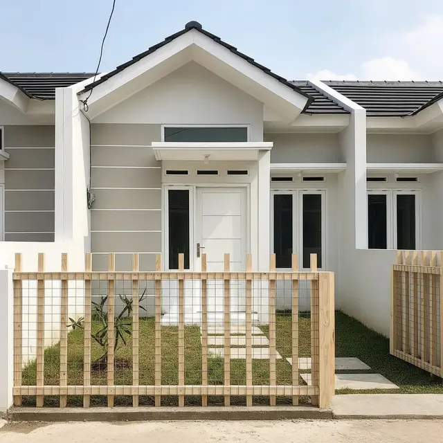 9 Model Pagar Rumah Hemat Biaya dari Kawat dan Rangka Kayu, Estetik dan Fungsional