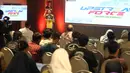 Chief Content Officer (CCO) Kapanlagi Youniverse (KLY), Wenseslaus Manggut memberi sambutan jelang seminar Upstream Force We Are The Energy di Auditorium Lantai 2 Gedung Interdisciplinary Engineering Fakultas Teknik Universitas Indonesia (IDE FTUI), Depok, Jawa Barat, Selasa (4/11/2025). Acara ini juga mendorong generasi muda untuk menjadi pengubah arah dalam industri energi Indonesia. (Liputan6.com/Helmi Fithriansyah)