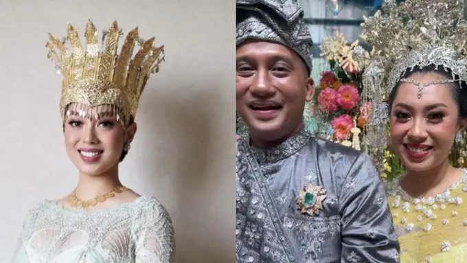 Pesona Sekar Tandjung Putri Politisi Akbar Tandjung saat Akad dan Resepsi Pernikahan