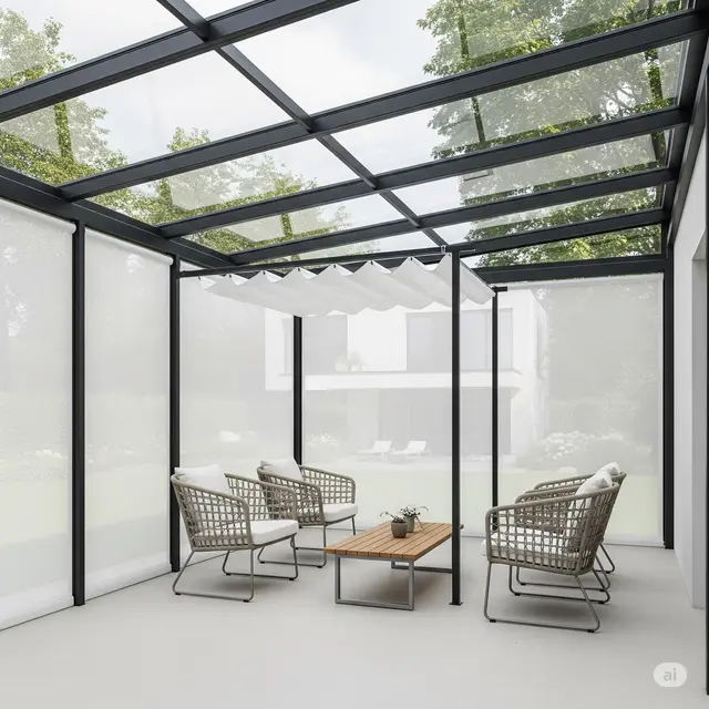 Teras Minimalis Baja Ringan