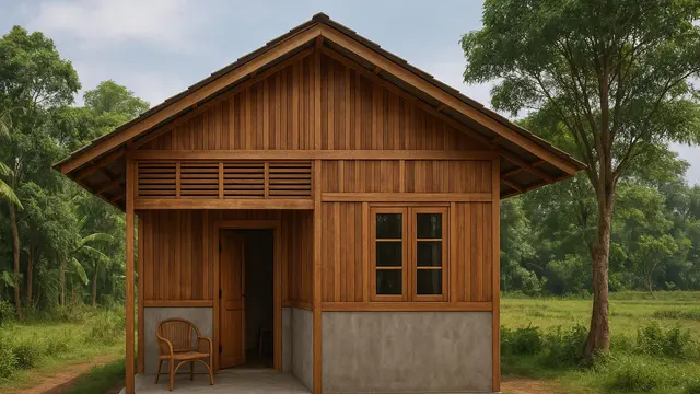 14 Gambar Rumah Sederhana Ukuran 6x9 di Kampung, Cocok untuk Hunian Nyaman dan Hemat Biaya