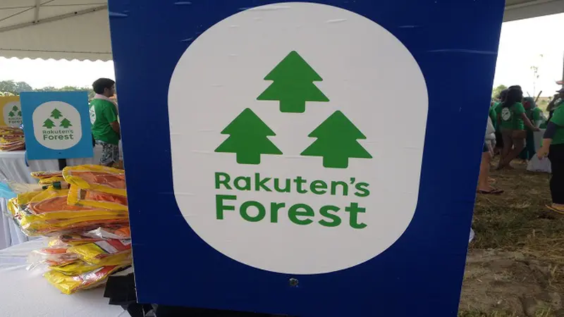 Cintai Lingkungan, Rakuten Gelar `Global Rakuten's Forest`di Bali