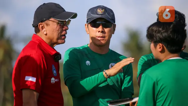 Foto: Shin Tae-yong Terus Gembleng Fisik Pemain Timnas Indonesia Jelang Piala AFF 2022, Sandy Walsh Izin Balik ke Belgia Dulu