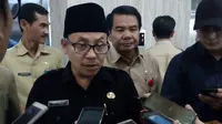 Sutiaji, Wali Kota Malang, menggagas dihapusnya calistung diganti pendidikan akhlak untuk siswa SD (Liputan6.com/Zainul Arifin)