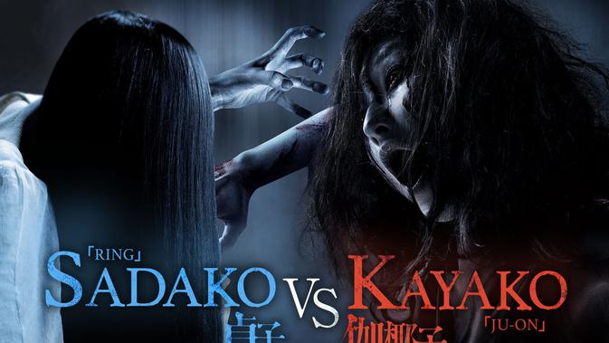 Pertarungan Epic 2 Ikon Horor Jepang, Sadako vs Kayako 