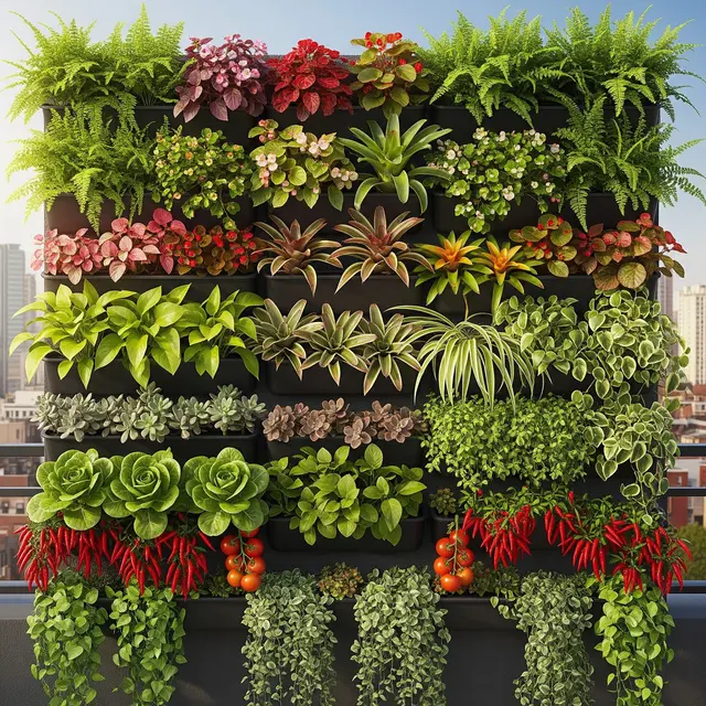 Cara Membuat Kebun Mini di Apartemen Tanpa Tanah (Image by Gemini AI)
