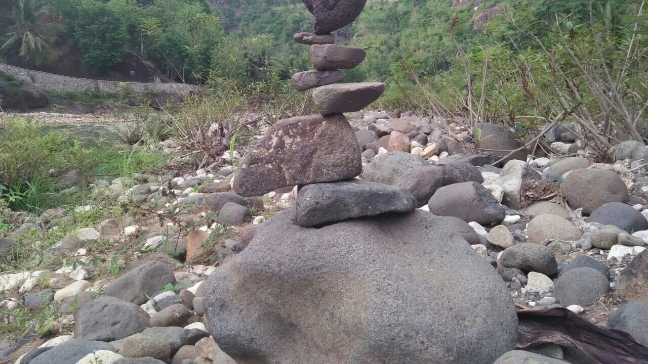 Salah satu karya Suryadi komunitas Balancingart Indonesia