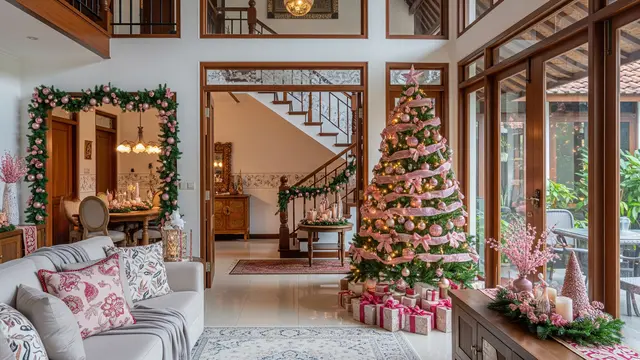 14 Palet Warna Natal Selain Merah–Hijau, Bikin Rumah Super Fresh dan Tampil Beda