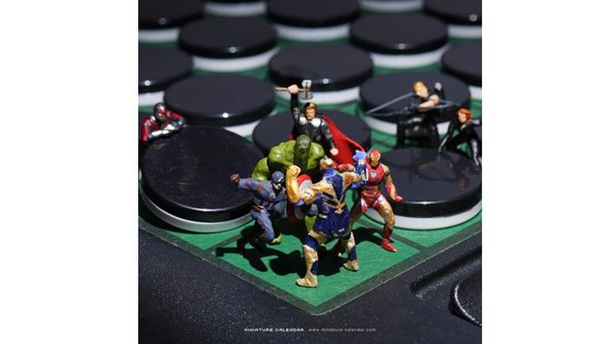 Aksi dalam Avengers: Endgame (Sumber/miniature-calendar)