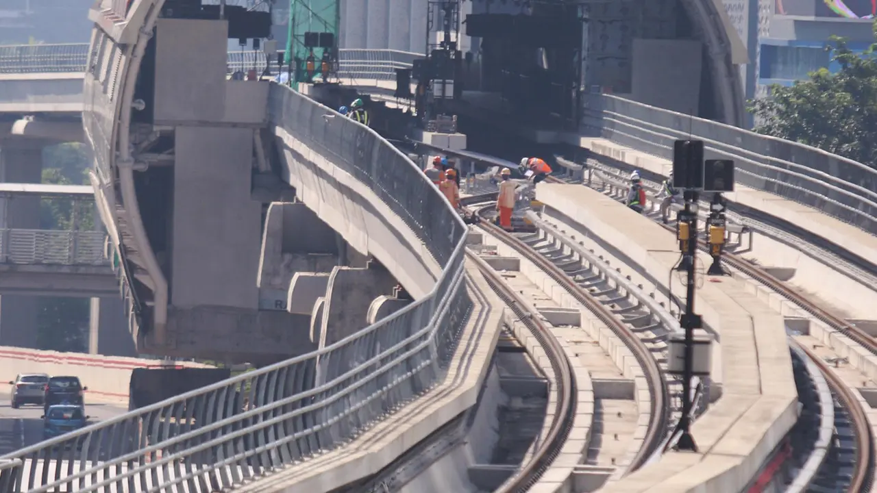 Target Operasi LRT Jabodebek Dikebut di Tengah Pandemi