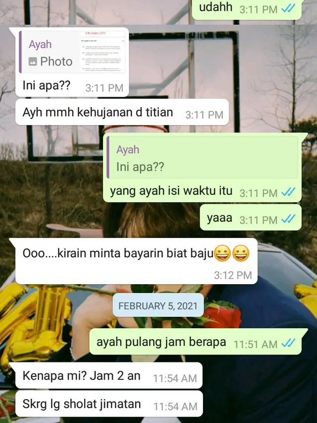 Enggak Selalu Kaku, 10 Chat Lucu Bapak dan Anak Ini Bikin Kangen
