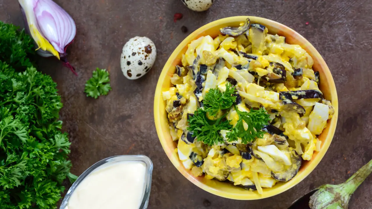 telur terong salad tumis