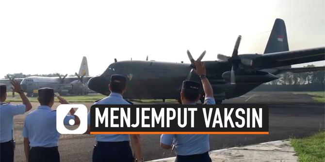 VIDEO: Hadapi COVID-19, TNI AU Kirim Hercules Jemput Alkes Ke Cina