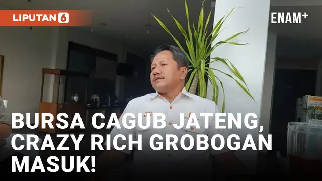 Crazy Rich Grobongan Deklarasi Jadi Cagub Jawa Tengah