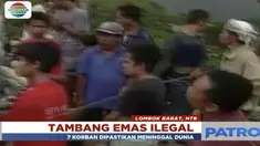 Tim SAR dibantu warga menggunakan tali tambang untuk menarik para korban dari dalam lubang sedalam 20 hingga 30 meter.