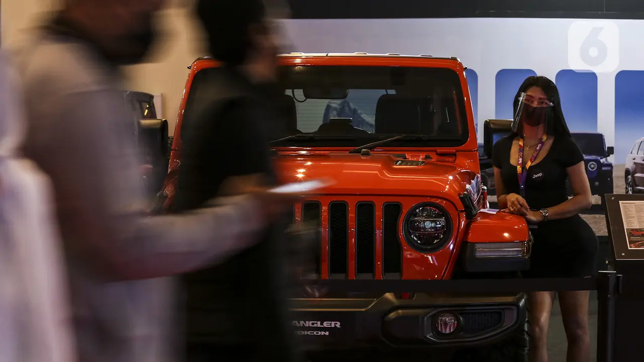 FOTO: Suasana Pameran Otomotif IIMS Hybrid 2021