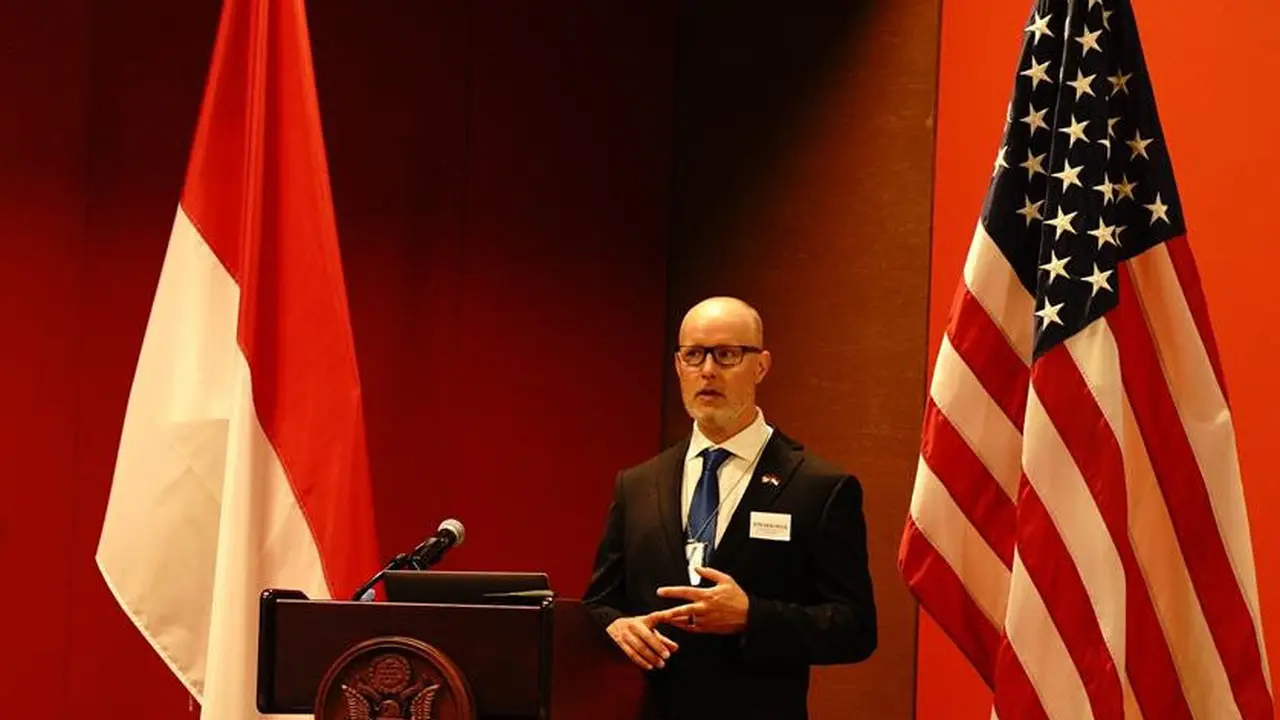 Pakar sistem air asal Amerika Serikat (AS) Steven Rice dari Dinas Taman Nasional di bawah Departemen Dalam Negeri AS.