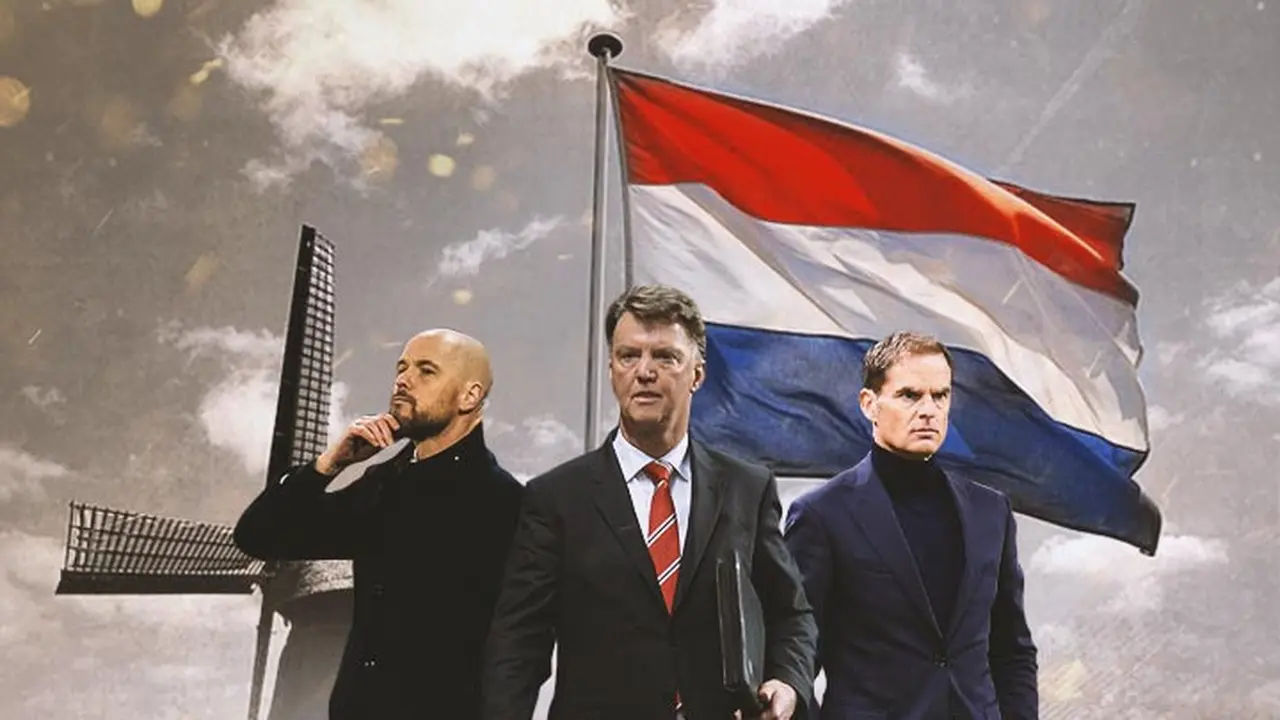 Ilustrasi - Erik ten Hag, Luis van Gaal, Frank De Boer
