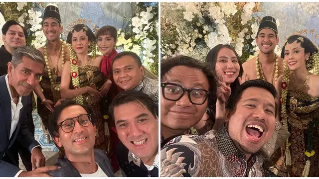 6 Potret Tamu di Pernikahan Anggika Bolsterli, Banyak Pasangan Artis Tak Kalah Romantis