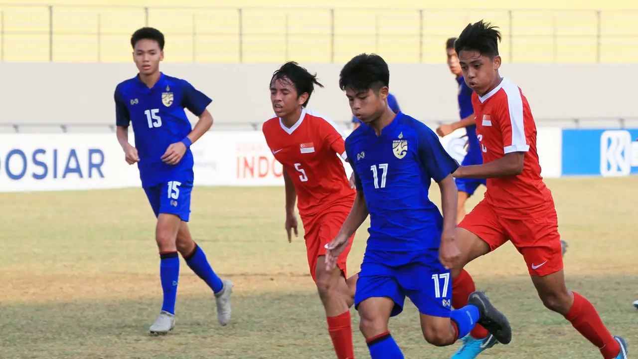 Timnas Thailand U-16 Vs Timnas Singapura U-16
