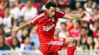 Aksi winger Liverpool, Jermaine Pennant. (mail)