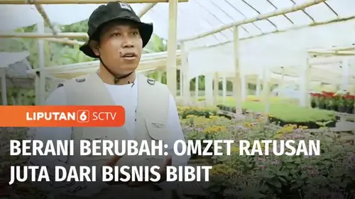 VIDEO: Berani Berubah: Bisnis Bibit dari Rp500 Ribu Jadi Rp200 Juta!