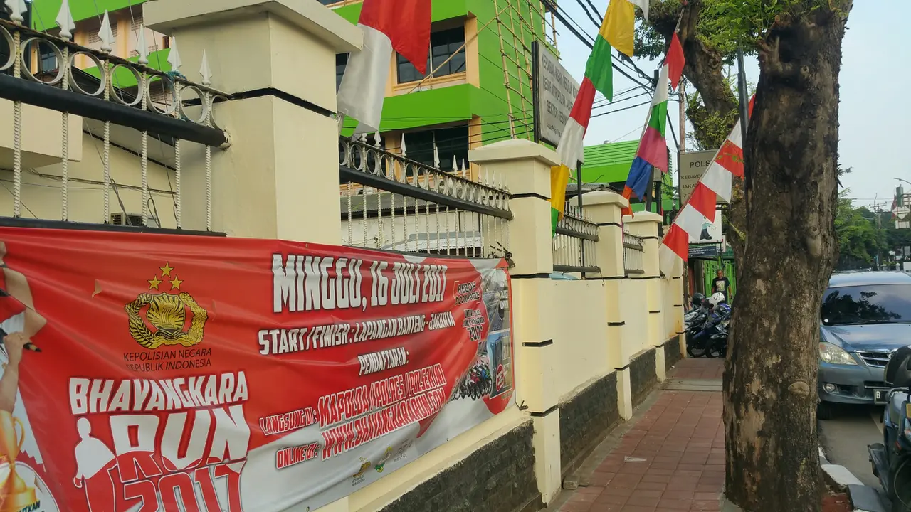 Mapolsek Kebayoran Lama (Liputan6.com/Nanda Perdana Putra)