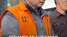 Komisi Pemberantasan Korupsi kembali menahan Yaqut Cholil Qoumas terkait kasus dugaan korupsi kuota haji 2023-2024, setelah sebelumnya berstatus tahanan rumah.

Mantan Menteri Agama yang akrab disapa Gus Yaqut itu tiba di Gedung Merah Putih KPK sekitar pukul 10.30 WIB mengenakan rompi oranye, seb...