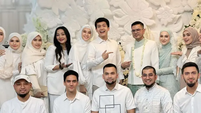 4 Gaya Couple Artis saat Hadir Akad Nikah Irish Bella dan Haldy Sabri