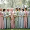 Inspirasi Warna Baju Bridesmaid Kalem dan Feminin dari Hian Tjen hingg Asky Febrianti